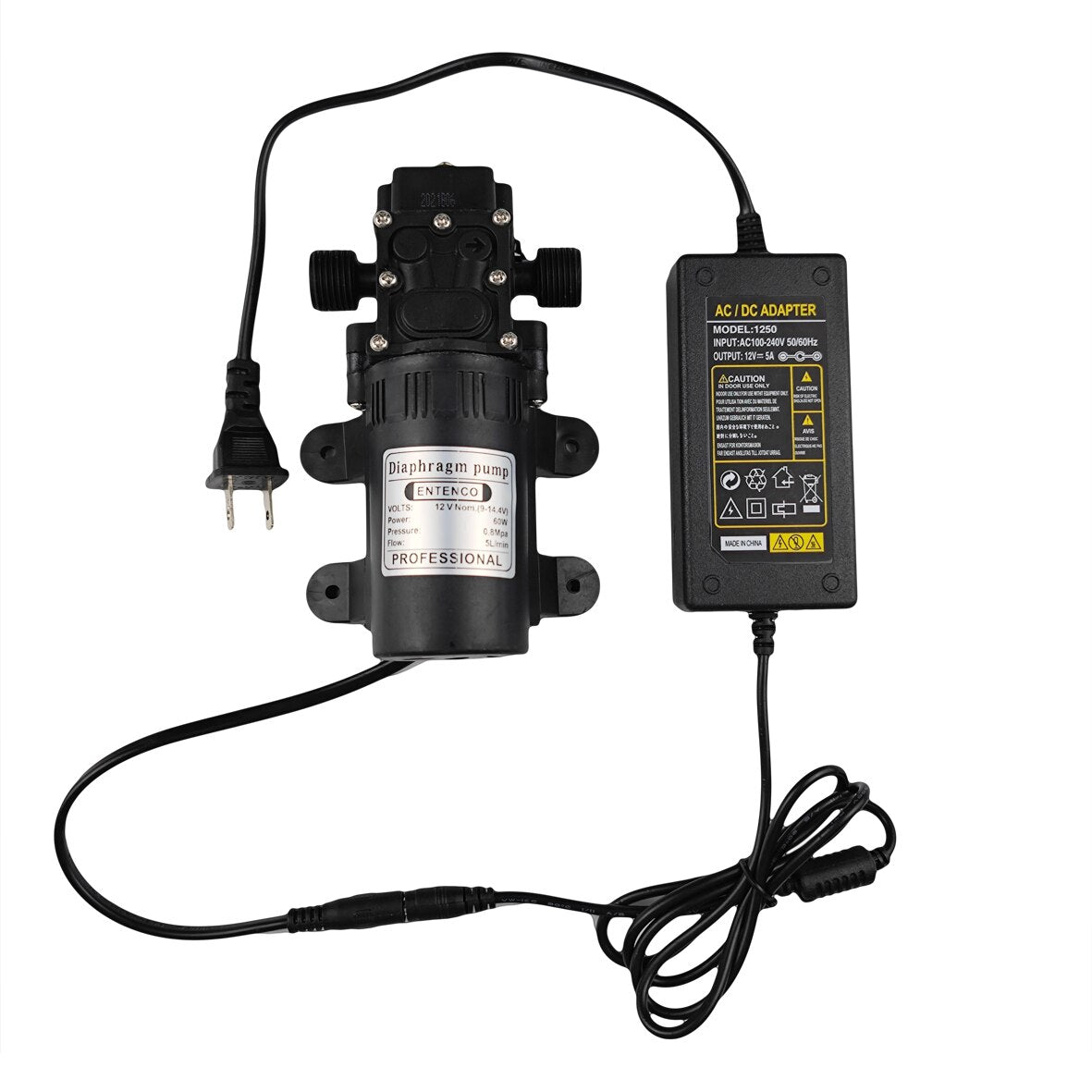 Nebulizers Pump Mist Water Fog Electric Sprayer Sprinkler System For Gazebo Patio Garden Plant Mister 6-18 Meters Kit